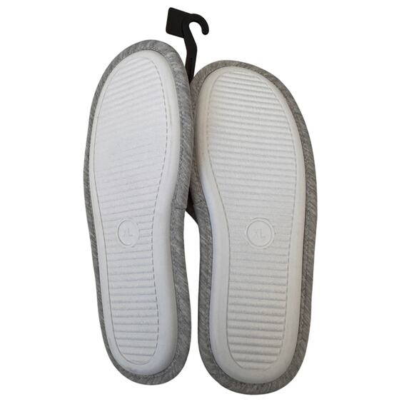 New NORDSTROM Women's Gray Heather Slide Slippers Size XL - Picture 4 of 4